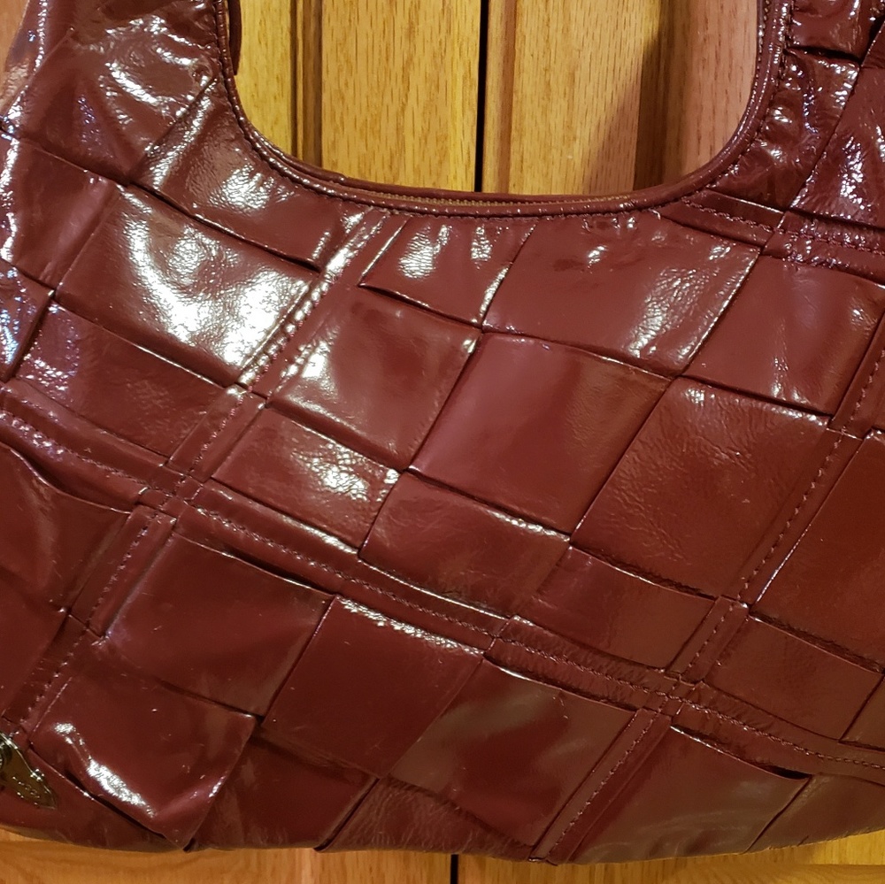 Elliott Lucca Woven Leather Purse